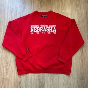 Jansport University of Nebraska Football Crewneck Sweatshirt